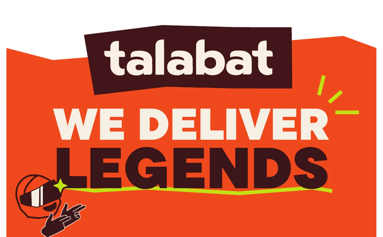 talabat We Deliver Legends door artwork