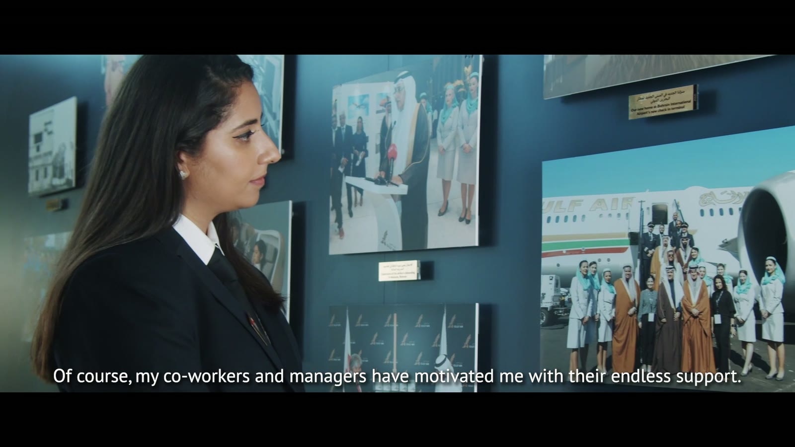 Gulf Air Women's Day campaign film still