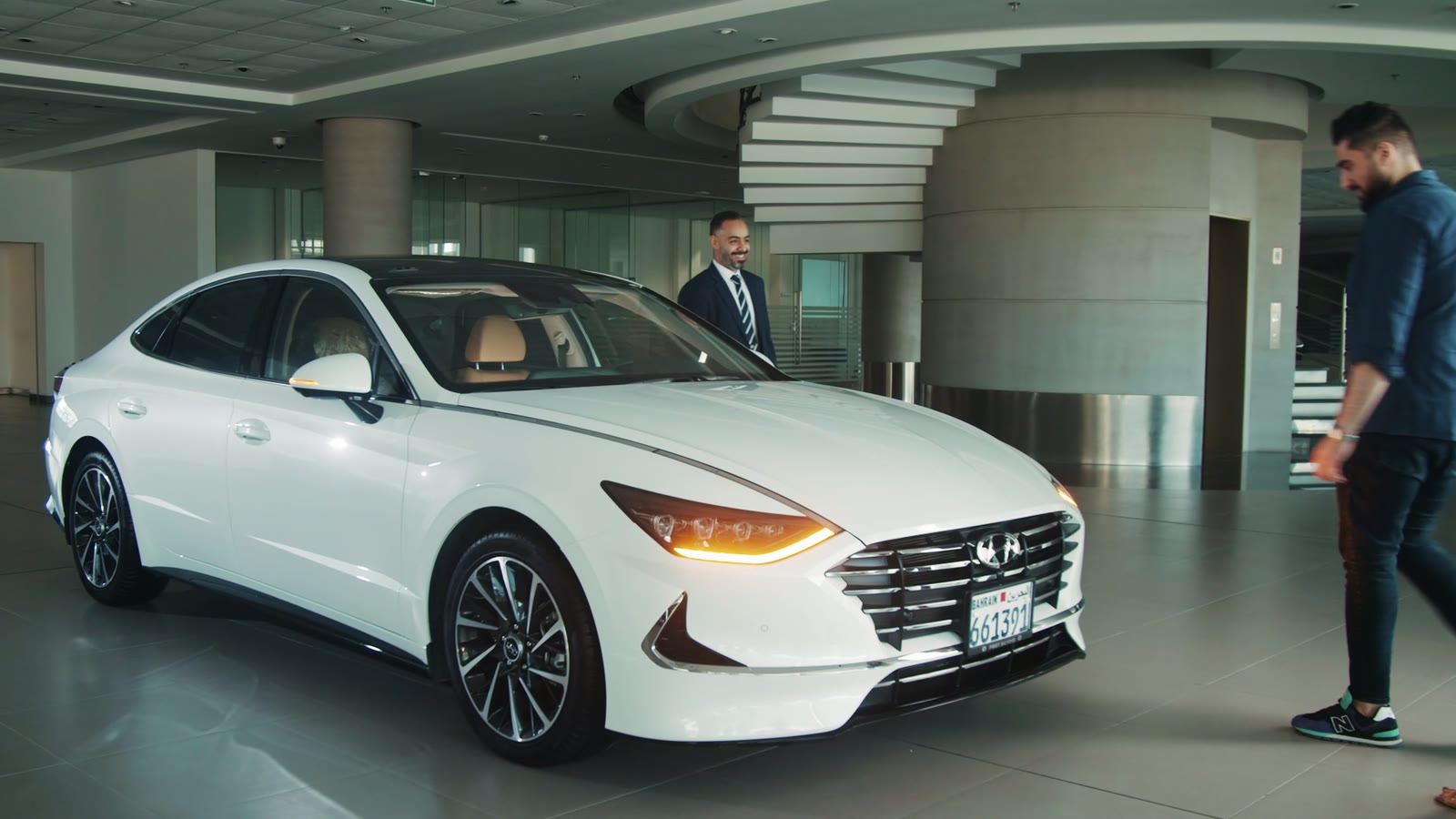 Still from the Hyundai TVC produced by TCCA