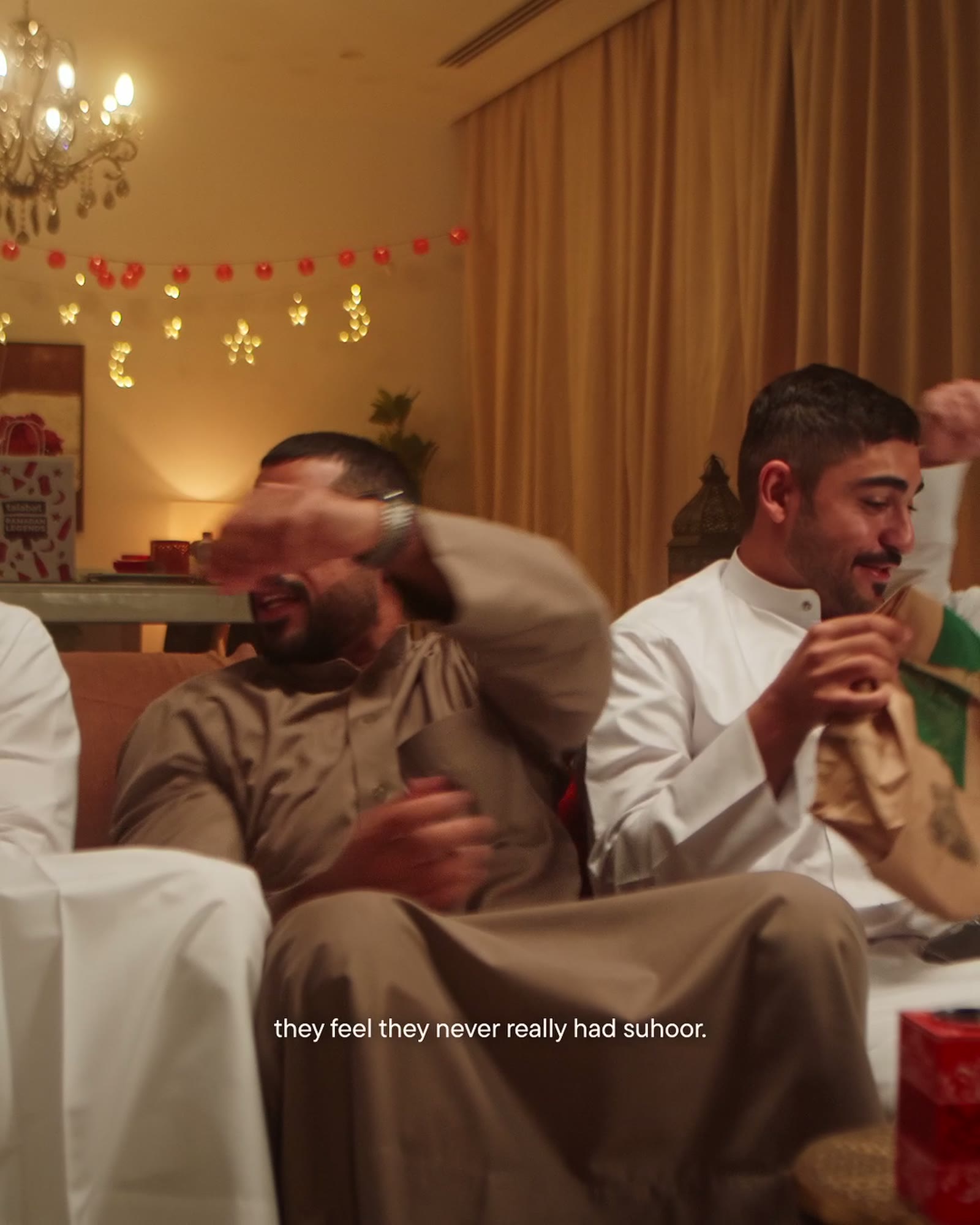 Frame from the Talabat Ramadan 2026 TVC