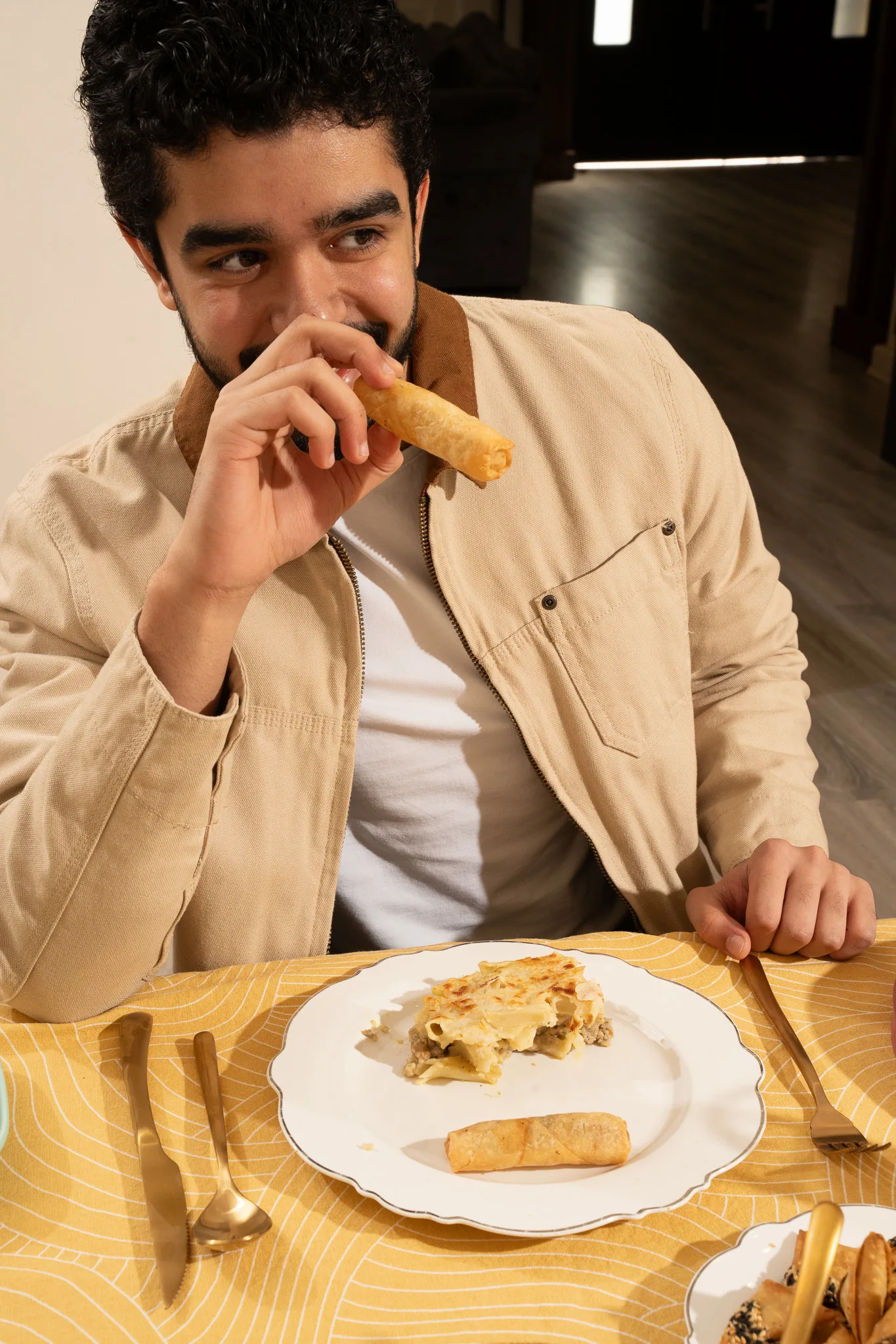 Behind the scenes on a Talabat shoot